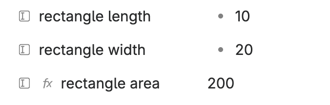 our formula node now shows the value '200', a multiplication of our references